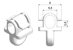 Scorrevoli per binari - G-2 - 500 pz - immagine 3