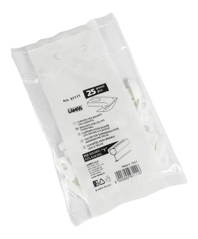 Set 25 supporti per binario uso soffitto - immagine 4