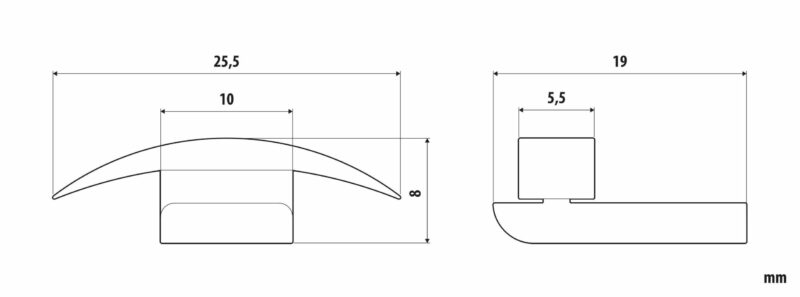 Set 25 supporti per binario uso soffitto - immagine 3
