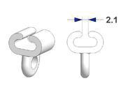 Scorrevoli per binari - G-9 - 25 pz - immagine 4