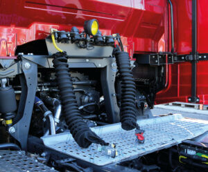 Truck-tights, copertura elasticizzata per spirali aria ed elettriche - Giallo - immagine 3