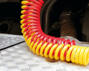 Truck-tights, copertura elasticizzata per spirali aria ed elettriche - Giallo - immagine 5