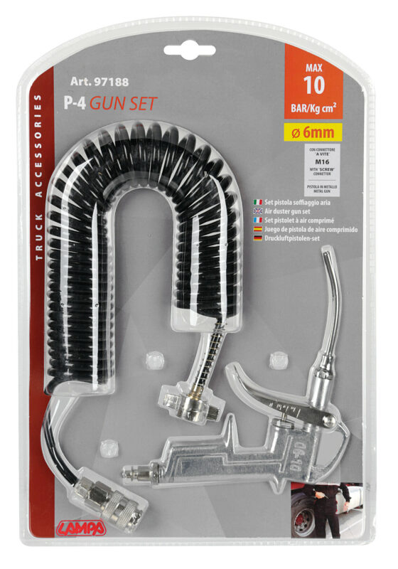P-4, Set pistola aria - immagine 3