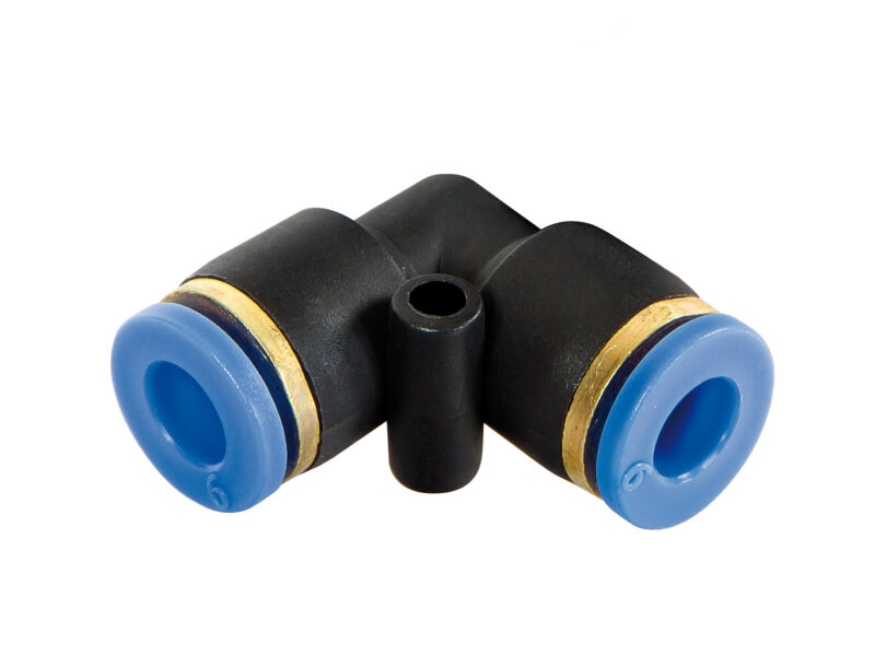 L-1, Raccordi a 90° per tubi aria, set 20 pz - Ø 6 mm