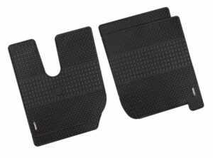 Coppia tappeti su misura in Eco Gomma per camion - compatibile per  Iveco Trakker (09/04>) -  Iveco Stralis (08/02>12/12) -  Iveco Stralis (07/12>12/19) -  Iveco Stralis Hi-Way (07/12>08/16) -  Iveco Stralis XP (09/16>12/19)