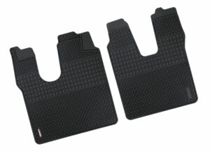 Coppia tappeti su misura in Eco Gomma per camion - compatibile per  Man TGL (05/05>10/21) cab. C -  Man TGM (10/05>10/21) cab. C -  Man TGS (09/07>10/21) cab. L/XL -  Man TGL (11/21>) cab. C -  Man TGM (11/21>) cab. C -  Man TGS (11/21>) cab. L/XL