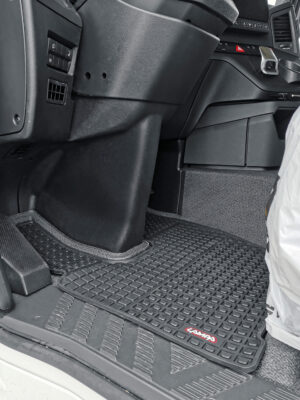 Coppia tappeti su misura in Eco Gomma per camion - compatibile per  Mercedes Actros MP4 (09/11>09/19) -  Mercedes Antos (09/12>) -  Mercedes Actros MP5 (10/19>) - immagine 2