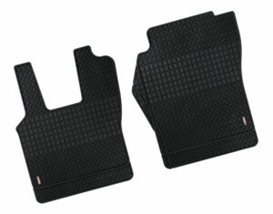 Coppia tappeti su misura in Eco Gomma per camion - compatibile per  Scania G Serie 5 (03/04>08/09) -  Scania G Serie 6 (09/09>08/13) -  Scania G Serie 6 - Streamline (09/13>12/17) -  Scania L Serie 4 (02/95>09/04) -  Scania P Serie 5 (09/04>11/11) -  Scania P Serie 6 (12/11>12/17) -  Scania R Serie 5 (03/04>08/09) -  Scania R Serie 6 (09/09>08/13) -  Scania R Serie 6 - Streamline (09/13>12/17)