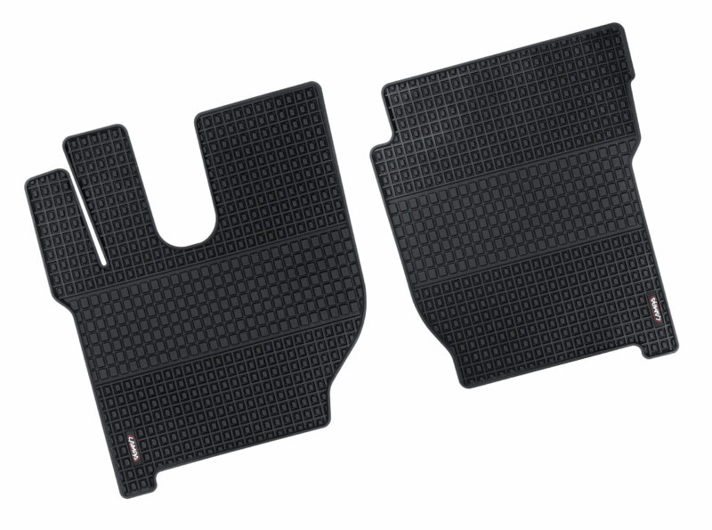Coppia tappeti su misura in Eco Gomma per camion - compatibile per Volvo FH Serie 4 (09/12>05/21) - Volvo FH Serie 5 (06/21>)