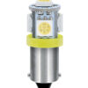 24/28V Led Series - 5 SMD x 1 chip - (T4W) - BA9s - 20 pz  - Scatola - Arancio - Doppia polarità