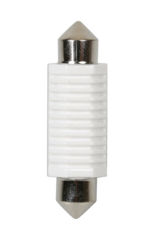 9/32V Led Series 2 SMD x 1 chip - 12x41 mm - SV8,5-8 - 20 pz  - Scatola - Rosso - Doppia polarità - Resistenza incorporata - immagine 2