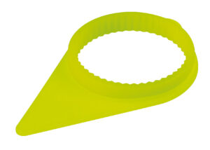 Checkpoint®, indicatori di serraggio per dado ruota, set 20 pz - 30 mm - Giallo fluo