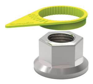 Checkpoint®, indicatori di serraggio per dado ruota, set 20 pz - 30 mm - Giallo fluo - immagine 2