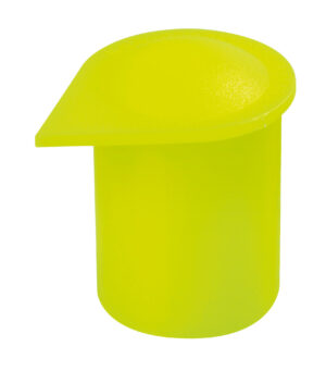 Dustite LR®, indicatori di serraggio per dado ruota con cappuccio antipolvere, set 20 pz - 24 mm - Giallo fluo