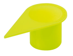 Dustite LR®, indicatori di serraggio per dado ruota con cappuccio antipolvere, set 20 pz - 27 mm - Giallo fluo