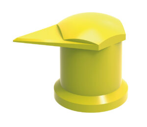 Dustite LR®, indicatori di serraggio per dado ruota con cappuccio antipolvere, set 20 pz - 30 mm - Giallo fluo - immagine 2