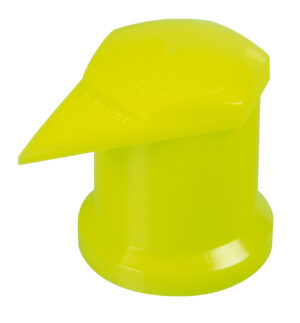 Dustite LR®, indicatori di serraggio per dado ruota con cappuccio antipolvere, set 20 pz - 33 mm - Giallo fluo