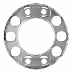 Anello coprimozzo in acciaio inox, per cerchi in lega - immagine 2