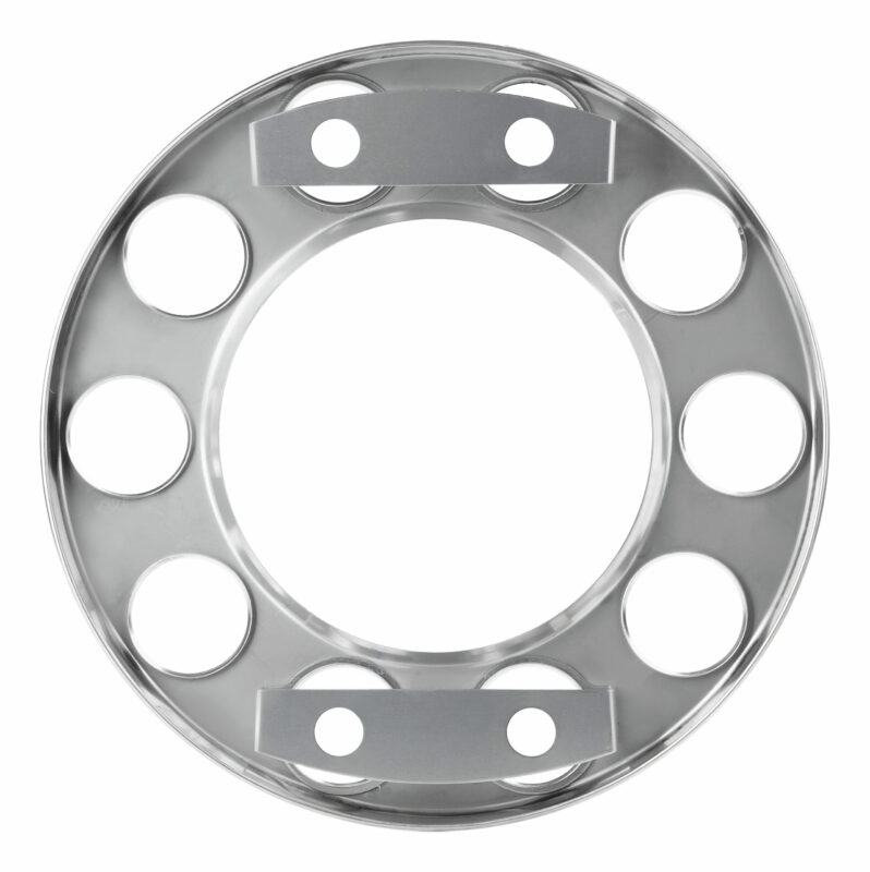 Anello coprimozzo in acciaio inox, per cerchi in acciaio - immagine 2