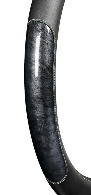 Pearl Black, coprivolante in Skeentex - S - Ø 42/44 cm - immagine 3