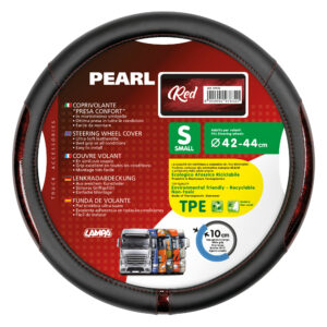 Pearl Red, coprivolante in Skeentex - S - Ø 42/44 cm