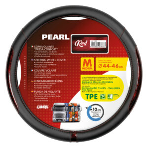Pearl Red, coprivolante in Skeentex - M - Ø 44/46 cm