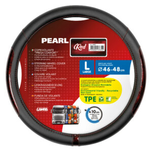 Pearl Red, coprivolante in Skeentex - L - Ø 46/48 cm
