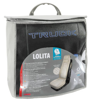 Lolita, coprisedile in Skeentex e poliestere - Nero/Blu - immagine 2