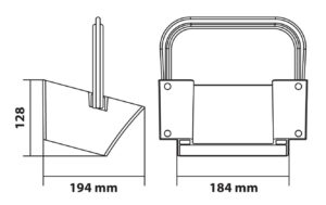 Porta calzatoia in plastica - G46 - immagine 3