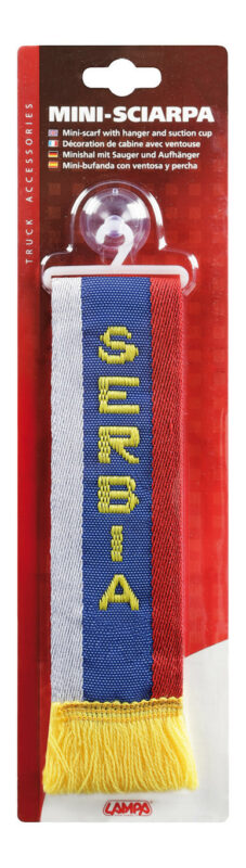 Mini-Sciarpa, confezione singola - Serbia - immagine 2