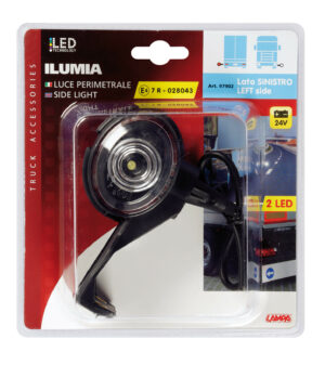 Ilumia, luce perimetrale a 2 Led, 24V - Attacco L - Sinistra - immagine 3