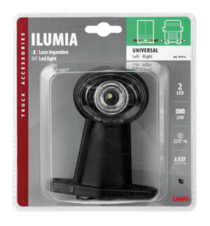 Ilumia, luce perimetrale a 2 Led, 24V - Diritta corta - Universale - immagine 3