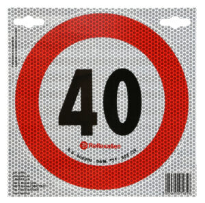 Contrassegno limite velocità - 40 Km/h - immagine 2