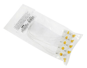 Set 10 Sigilli di sicurezza, cavo in acciaio inox con guaina in pvc - immagine 2