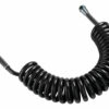 Tubo aria a spirale - Nero