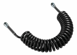 Tubo aria a spirale - Nero