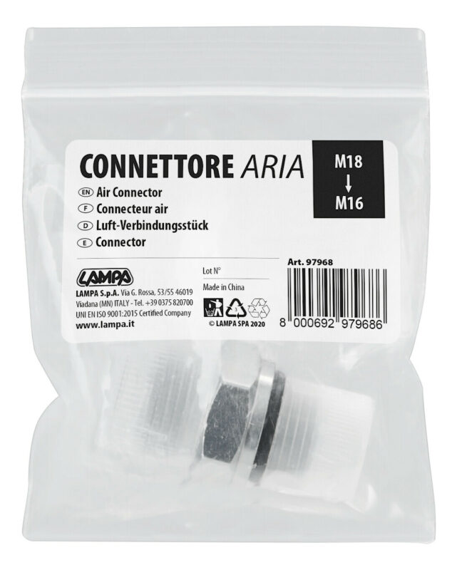 Connettore aria M18 ↔ M16 - immagine 3