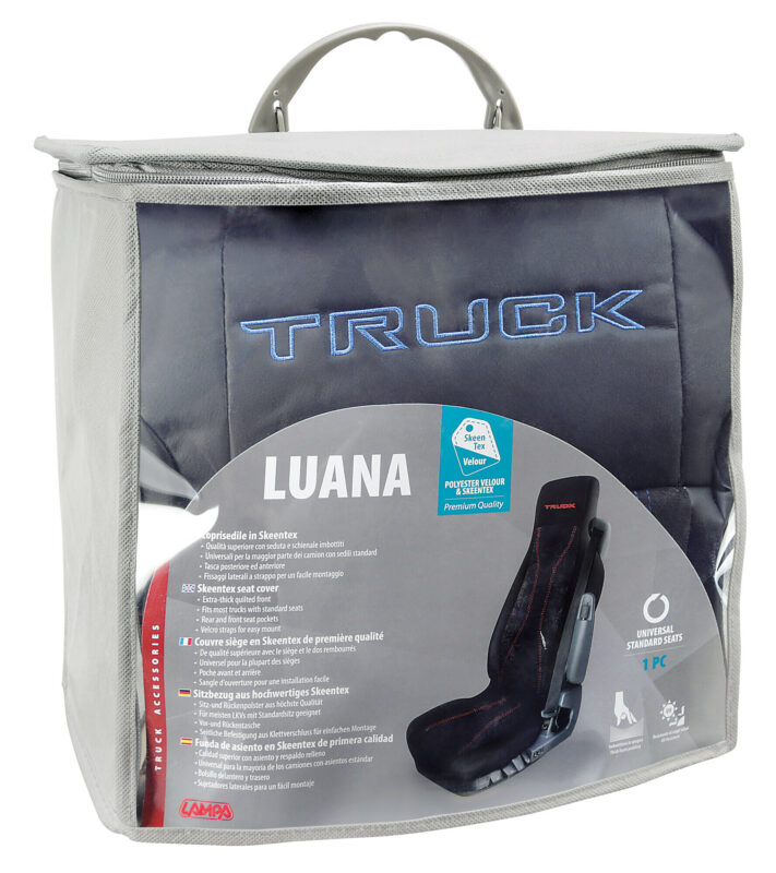 Luana, coprisedile in Skeentex per camion - Nero/Blu - immagine 4