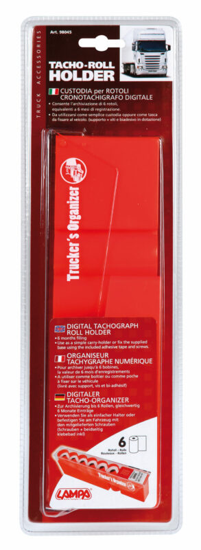 Tacho-Roll Holder, custodia per rotoli cronotachigrafo digitale - immagine 3