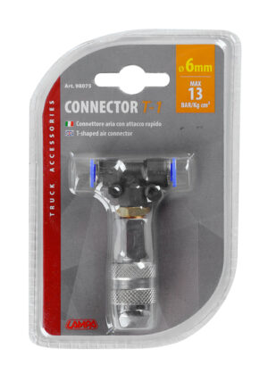 T-1, connettore aria ad attacco rapido, Ø 6 mm - immagine 5