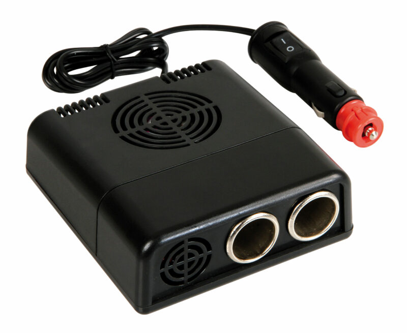 Trasformatore di corrente a due uscite 24V > 12V - 8A