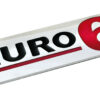 Emblema Antinquinamento 3D cromato - 170x50 mm - Euro 6