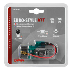 Euro-Style kit accendisigari illuminato 24V - immagine 2