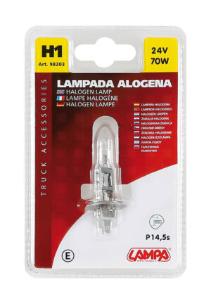 24V Lampada alogena - H1 - 70W - P14,5s - 1 pz - D/Blister - immagine 3
