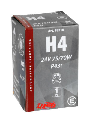 24V Lampada alogena - H4 - 75/70W - P43t - 1 pz  - Scatola - immagine 4