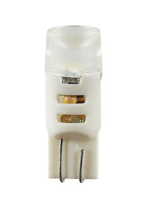 24/28V Mega-Led 3 - 3 SMD x 1 chip - (T10) - W2,1x9,5d - 2 pz  - D/Blister - Bianco - Doppia polarità