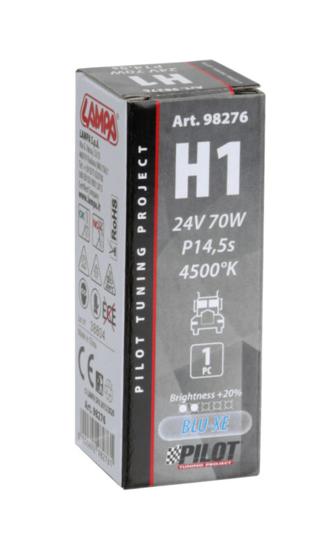 24V Lampada alogena Blu-Xe - H1 - 70W - P14,5s - 1 pz - Scatola - immagine 3