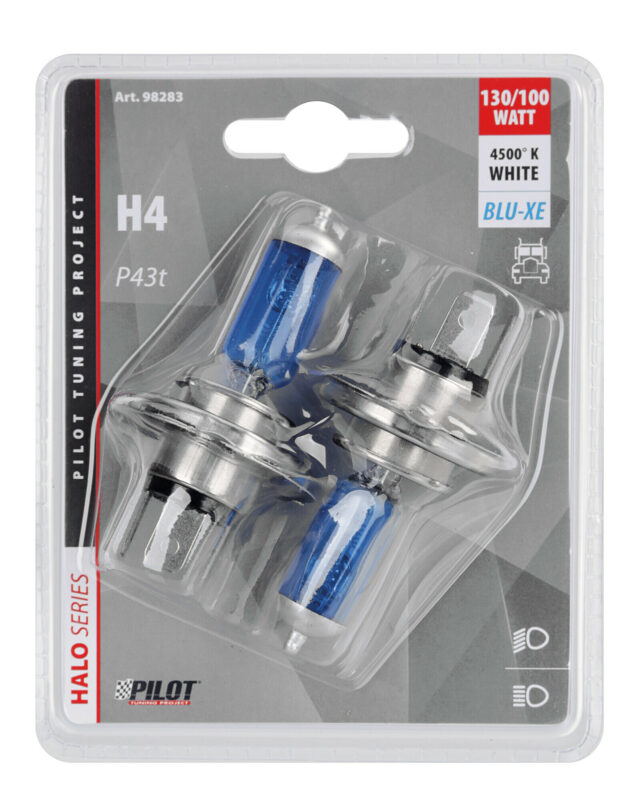24V Lampada alogena Blu-Xe - (H4) - 100/130W - P43t - 2 pz - D/Blister - immagine 4