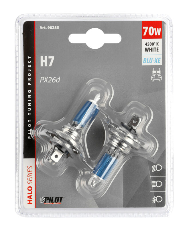 24V Lampada alogena Blu-Xe - H7 - 70W - PX26d - 2 pz - D/Blister - immagine 4