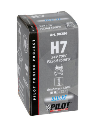 24V Lampada alogena Blu-Xe - H7 - 70W - PX26d - 1 pz - Scatola - immagine 4